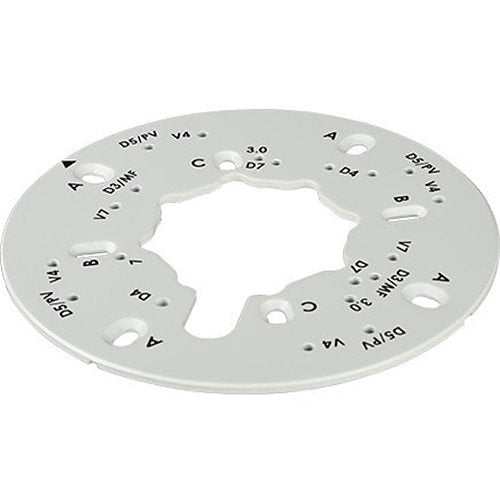 Digital Watchdog DWC-GPLT-W Converter Plate for Electrical Gang Box, White
