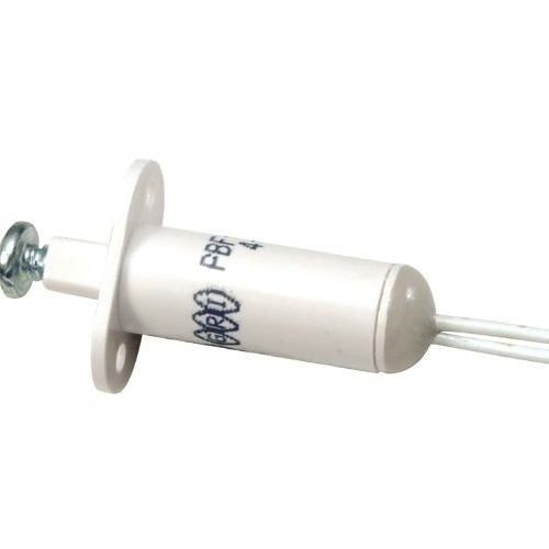 GRI PBF-2020-W 3/8" Diameter Push Button Plunger Switch with Flange, , White 10 pack