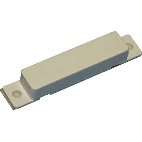 GRI M-100 Surface Mounted Miniature Tab Magnet in Casing, Brown 10 pack