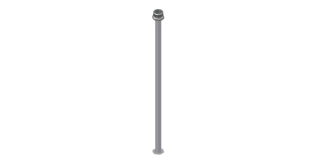 Amerex 03397 Downtube Assembly AL 6.0 DC