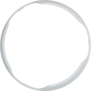 System Sensor BZSPWC-P L-Series BZSPWC Ceiling Mount Speakers and Speaker-strobes White Bezel Kit, NO Marking
