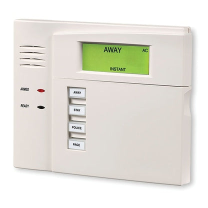 Honeywell Home 6150RF Fixed Display Keypad for VISTA Systems, English