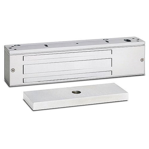 Magnetic door closers on a white background