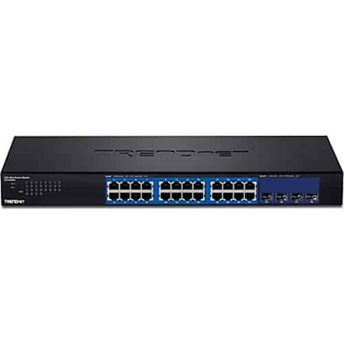 TRENDnet TEG-30284 24-Port Gigabit Web Smart With 4 x 10G SFP+ Slots