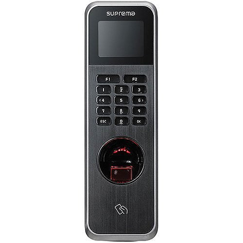 Supreme digital door lock with fingerprint reader on a white background