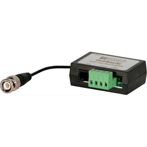 Altronix HubWayAV UTP Passive Video/Data/Power Balun, Passes 24VAC/28VAC
