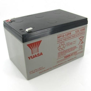 Yuasa 12V, 12Ah Fire Retardant SLA Battery