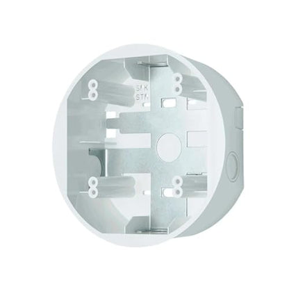 System Sensor SBBCWL Universal Ceiling Surface Mount Back Box, White
