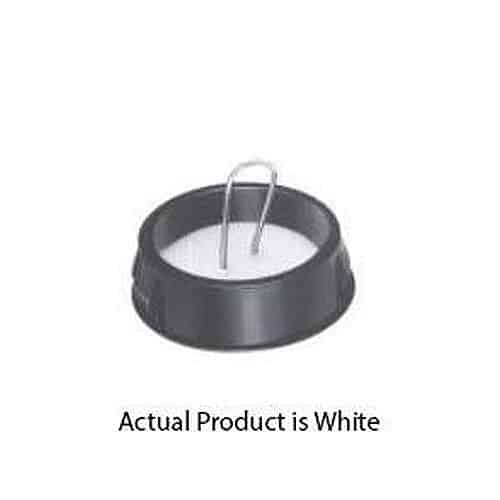 GRI PW-1.25-W Pre-Wire Plug, 1/4" Diameter x 1-1/16" L, Self Locking, White 100 pack