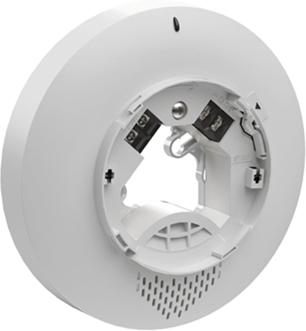 Potter PAD300-LFSB Addressable Low Frequency Sounder Base, Low profile, Surface-Mount, Independent Device, White