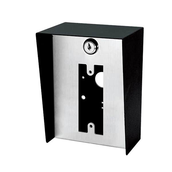 Seco-Larm BP-611 POST MOUNT HOUSING-W/SLIMLINE CUT OUT