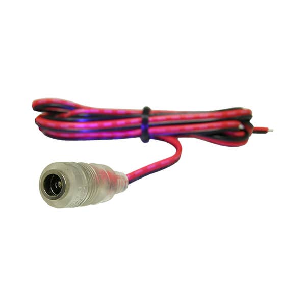 Seco-Larm CA-1510-3FLQ Female 2.1mm DC Plug to 3' Wire Leads