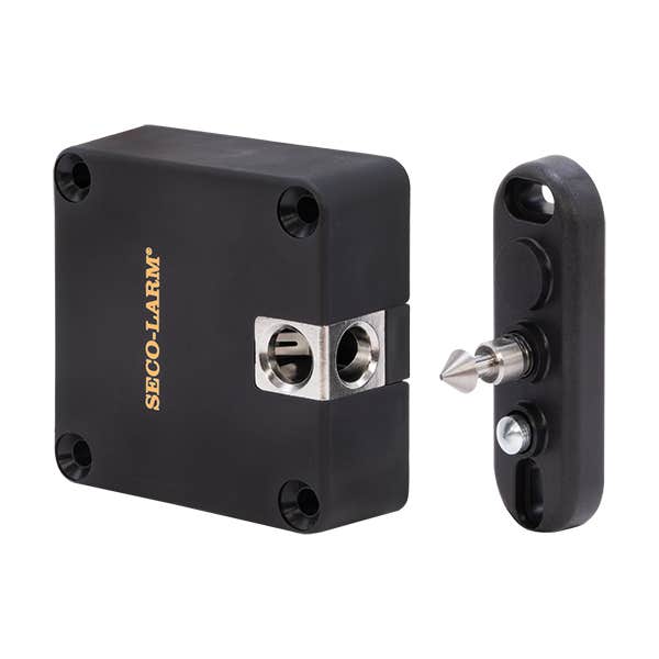 Seco-Larm CL-210M-U3BQ Motorized Cabinet Lock, 12-28VAC/VDC operation, lock status