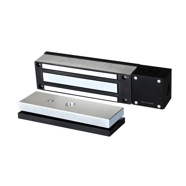 Seco-Larm E-942FC-600Q 600lb Gate Lock 12 or 24 VDC operation, In/Outdoor, Face Mnt