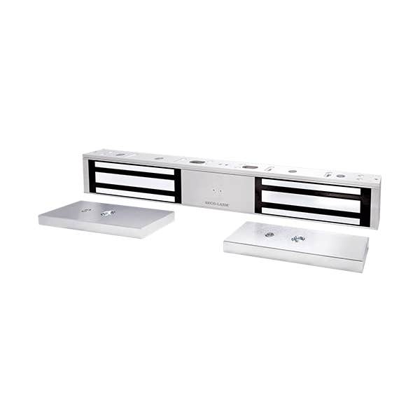 Seco-Larm E-941DA-1K2P Double-Door Electromag Lock w/ 1200lb Hold. Bond Sensor&LED