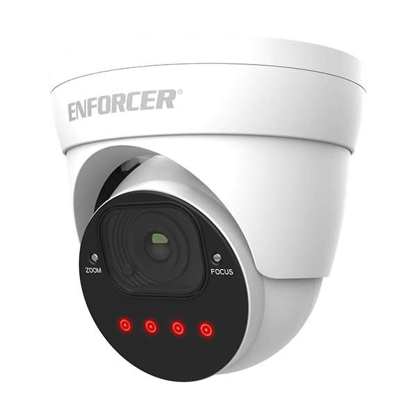 Seco-Larm EV-Y2251-AMWQ 2MP 4n1 IR Turret Camera-White 2.8-12mm VF Lens