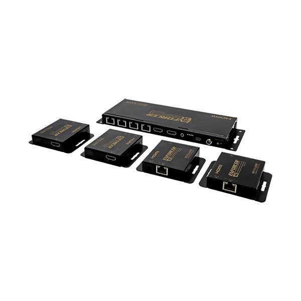Seco-Larm MVE-AH1E4-42NQ 4K HDMI Splitter/Extender Over Cat5/6-upto 230 IN over Cat 6
