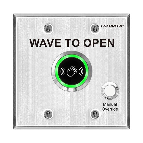 Seco-Larm SD-9463-KSVQ Wave To Open RTE w/override button, double gang