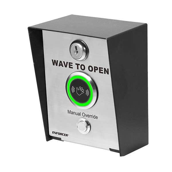 POST-MOUNT WAVE-TO-OPEN SENSOR W/ ACCESS BOX