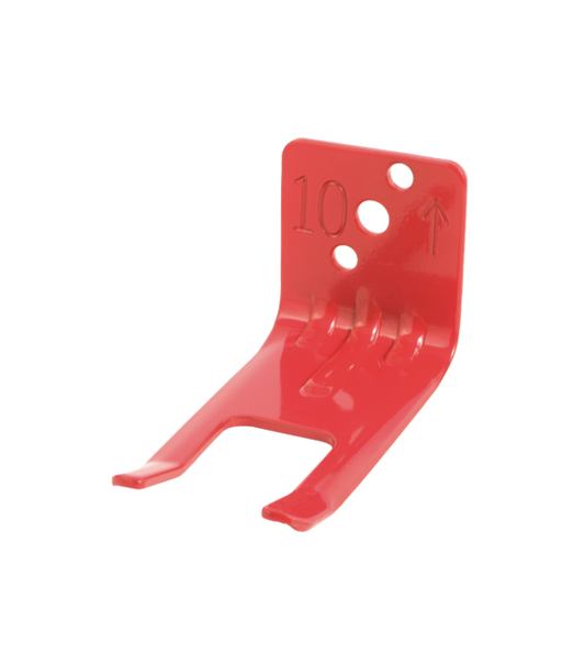 Fire Extinguisher Wall Bracket, Universal For all Extinguishers with Valve Body Slots Size: 10lb