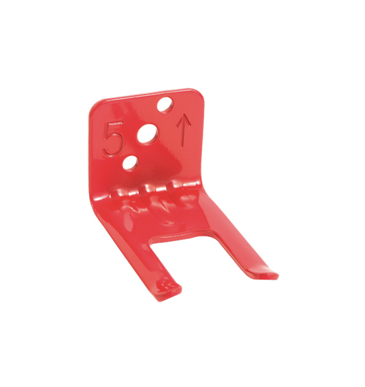 Fire Extinguisher Wall Bracket, Universal For all Extinguishers with Valve Body Slots Size: 10lb
