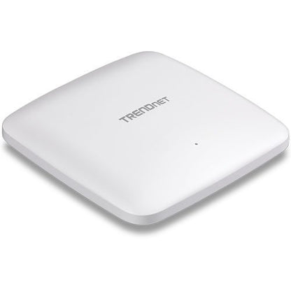 White network device with TrendNet logo on a white background