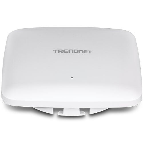 White network device with Trendnet logo on a white background