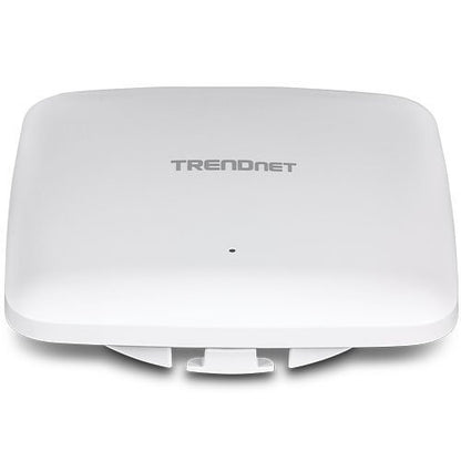 White network device with Trendnet logo on a white background