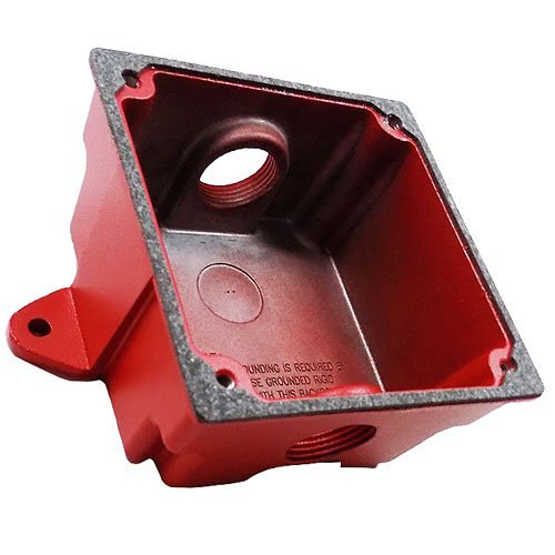 Eaton WBB-R-3/4T-3/4B Backbox Accessory for Wheelock Signaling Appliances