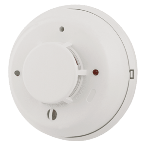 smoke detector with thermal sensor and sounder