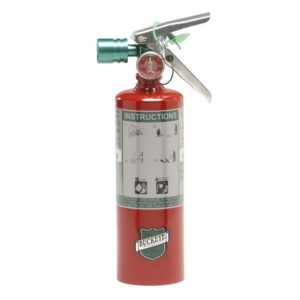 halotron hand held extinguisher