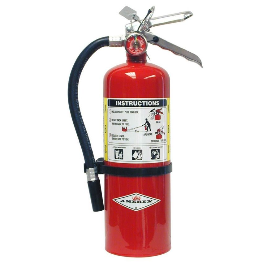 5 lb dry chemical extinguisher
