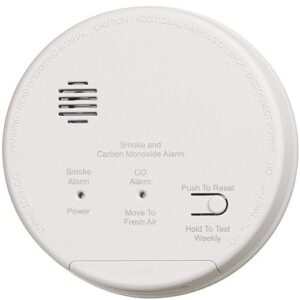 photoelectric smoke and carbon monoxide alarm