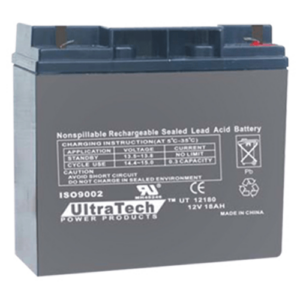 ULTRATECH 12180 12V,18AH Battery with the F2 Connector