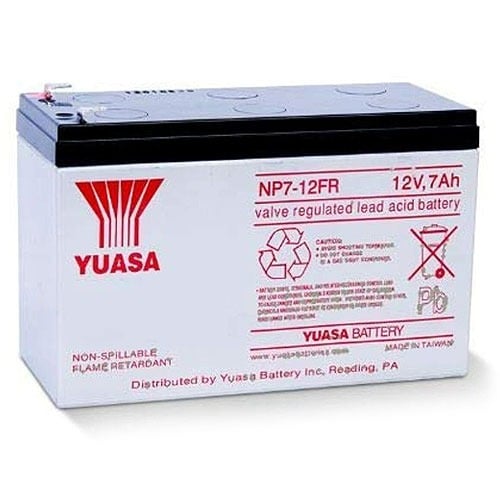 Yuasa 12V 12Ah NP12-12FR Sealed Lead Acid Battery