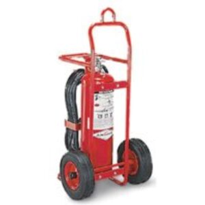 wheeled fire extinguisher