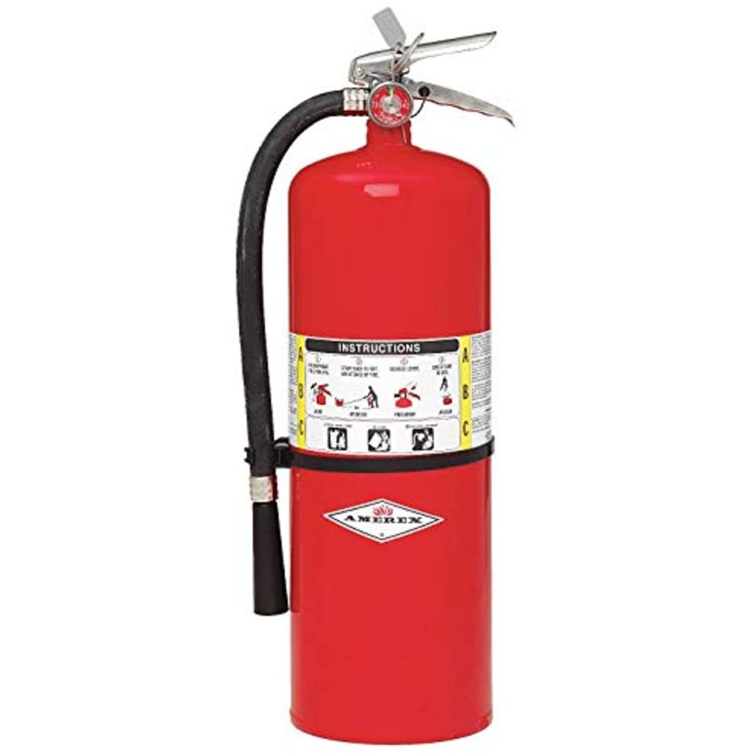 Amerex 423 ABC 20lb Fire Extinguisher Brass Valve Fire and Safety Plus