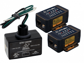 FREE SHIP Ditek DTK-MRJ31XSCPWP Alarm Dialer Surge Protection RJ31X Patch Cord 