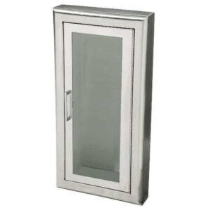 Cosmopolitan Series - Stainless Steel Fire Extinguisher Cabinet