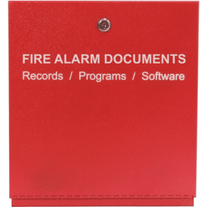 fire alarm document box closed