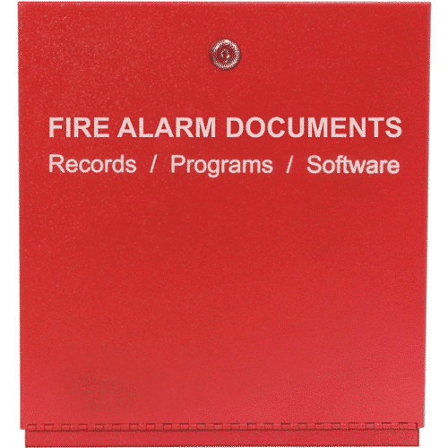 SSU00685 Fire Alarm Documents Box Fire and Safety Plus