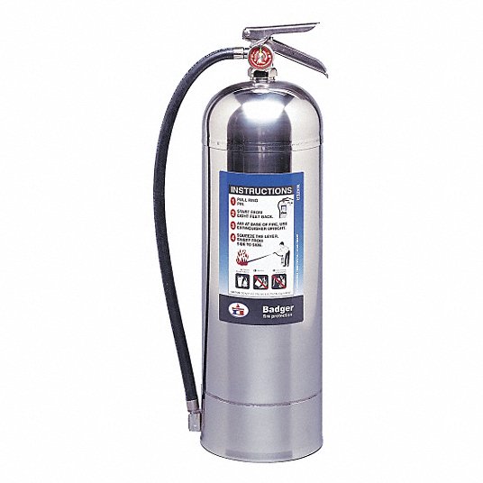 Badger™ Extra 2 1/2 gal Water Fire Extinguisher - Fire and Safety Plus