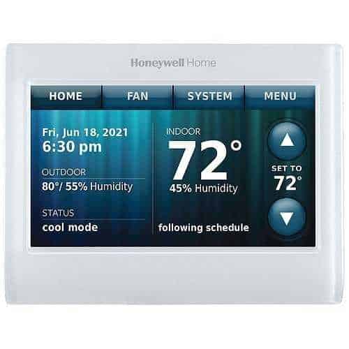 Honeywell Wi-Fi 9000 colour Touchscreen Programmable Thermostat