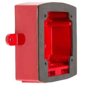 advance outdoor back box red