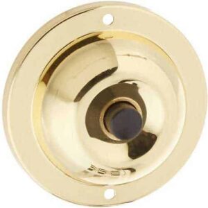 Brass Push Button Doorbell