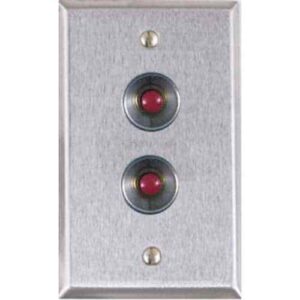 Two Push Button Wall Plate