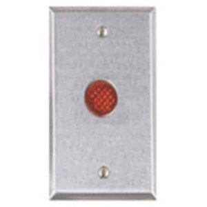 Alarm Controls RP-28LWH Single Gang WHITE Wall Plate