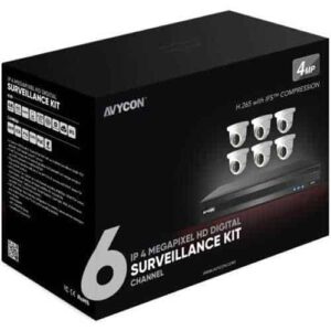 Avycon AVK-HN41E6-2T 8-Channel PoE 4K NVR Kit