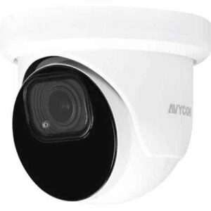 Avycon AVC-TE51M 5 Megapixel HD-TVI / HD-CVI / HD-AHD / Analog Outdoor Dome Camera, 2.7-13.5mm Lens, White