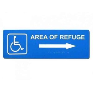 Alpha RSN7047R Area Of Refuge Sign